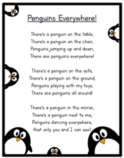 Penguins Everywhere Poem